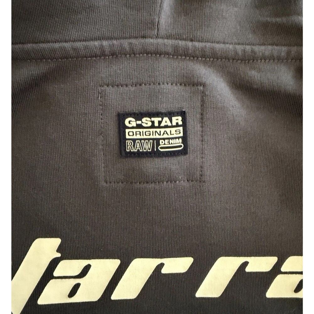 G-Star RAW Sobiru Hoodie Sweat Dress XS NWT Colorblock Short Sleeve Streetwear - Picture 15 of 16